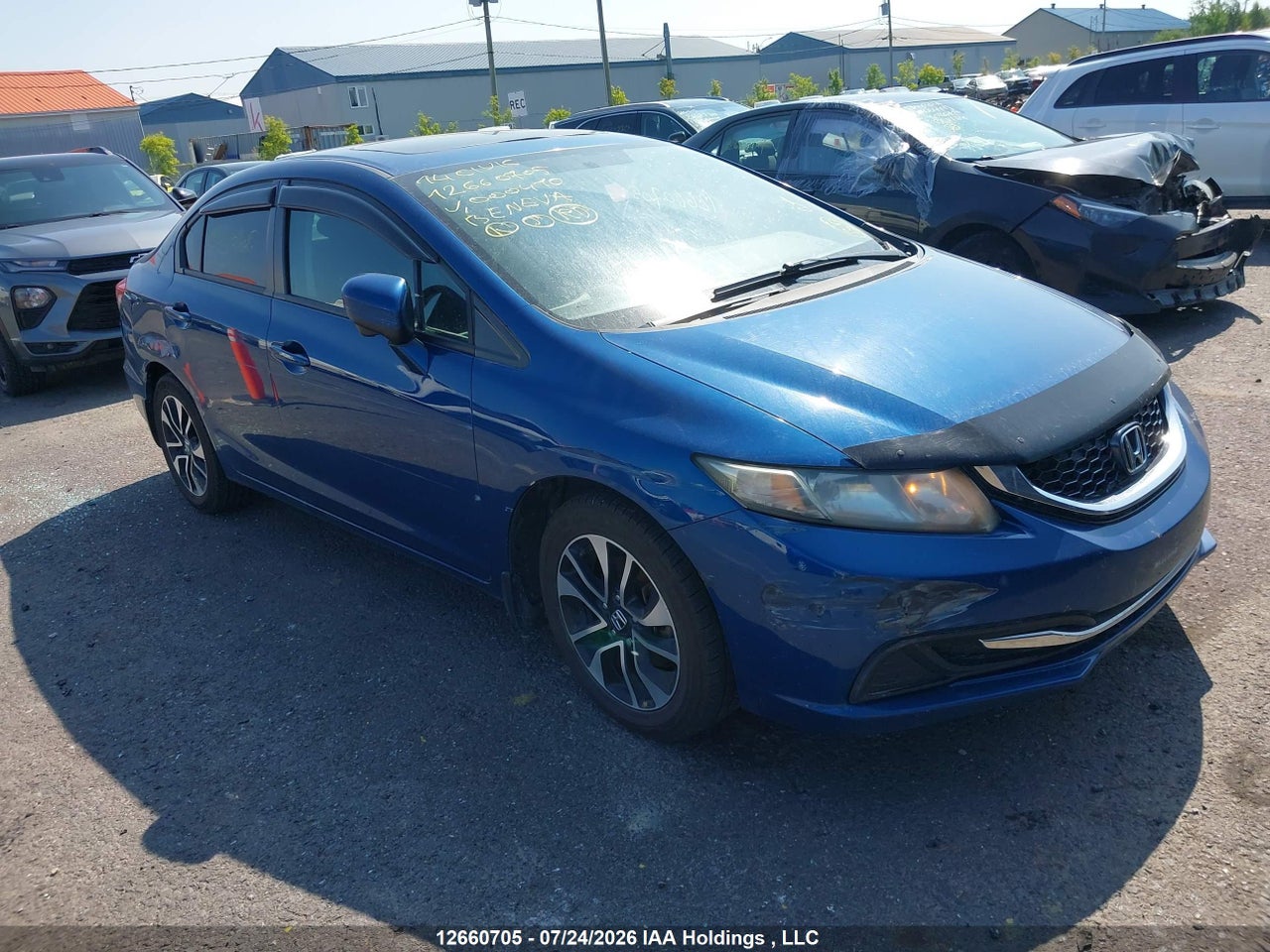 2HGFB2F57EH000410 · 2014 HONDA CIVIC EX