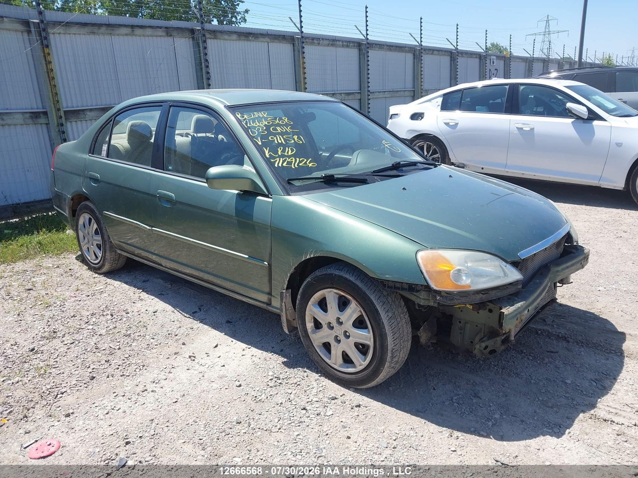2HGES16643H911581 · 2003 HONDA CIVIC