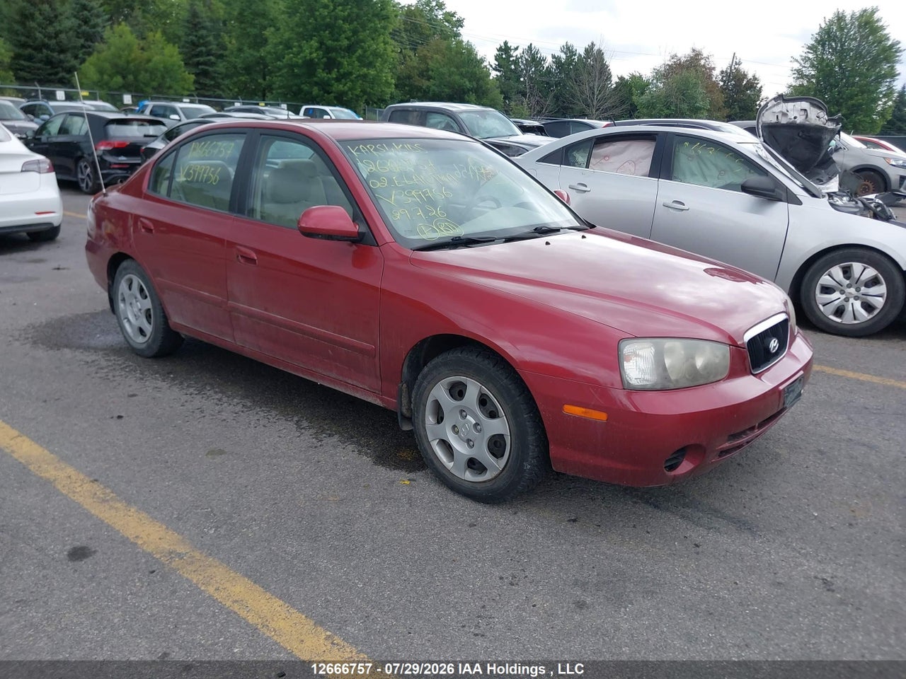 KMHDN45D12U399756 · 2002 HYUNDAI ELANTRA