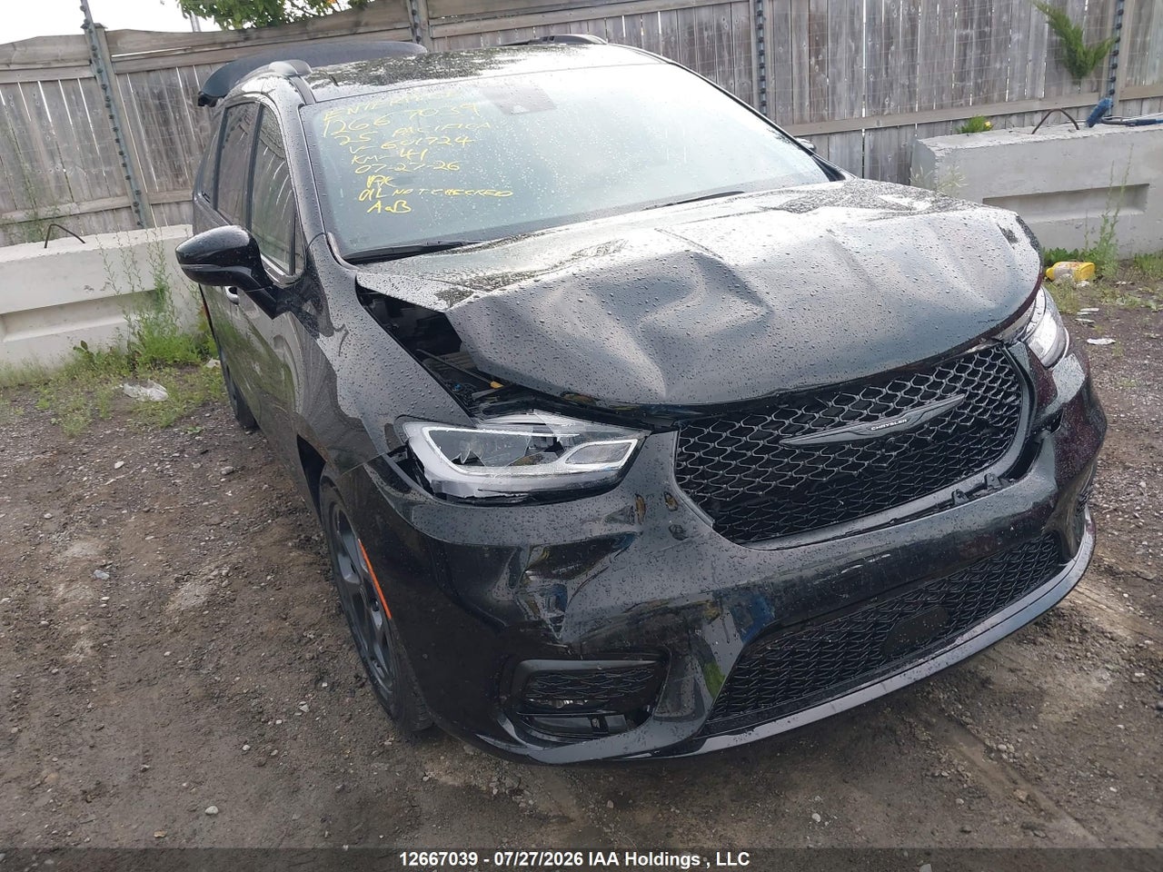 2C4RC1GGXSR601724 · 2025 CHRYSLER PACIFICA LIMITED