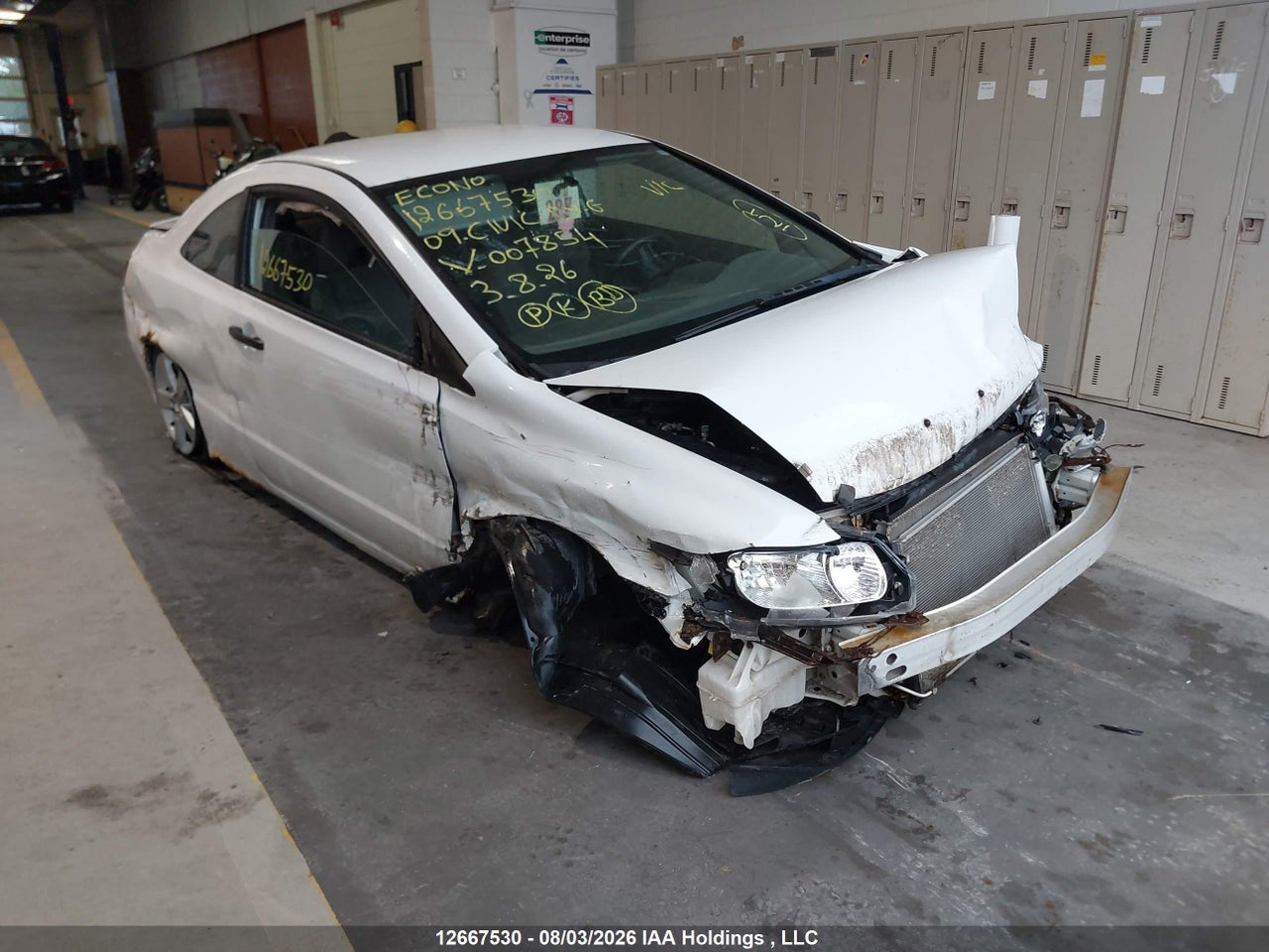 2HGFG12349H007854 · 2009 HONDA CIVIC DX-G