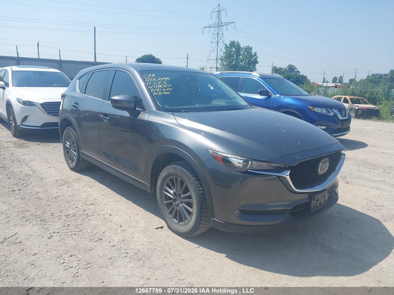 JM3KFBCL0H0118027 · 2017 MAZDA CX-5 TOURING