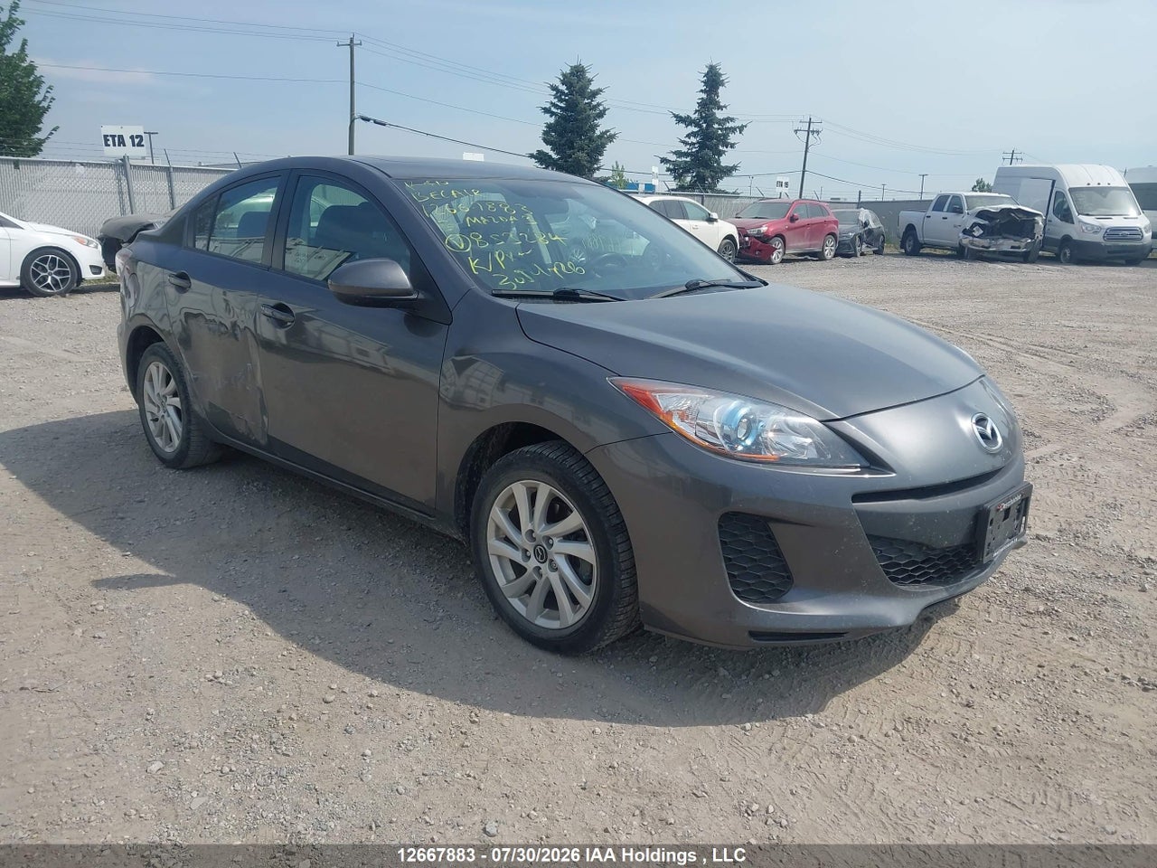 JM1BL1V72D1853284 · 2013 MAZDA 3 I