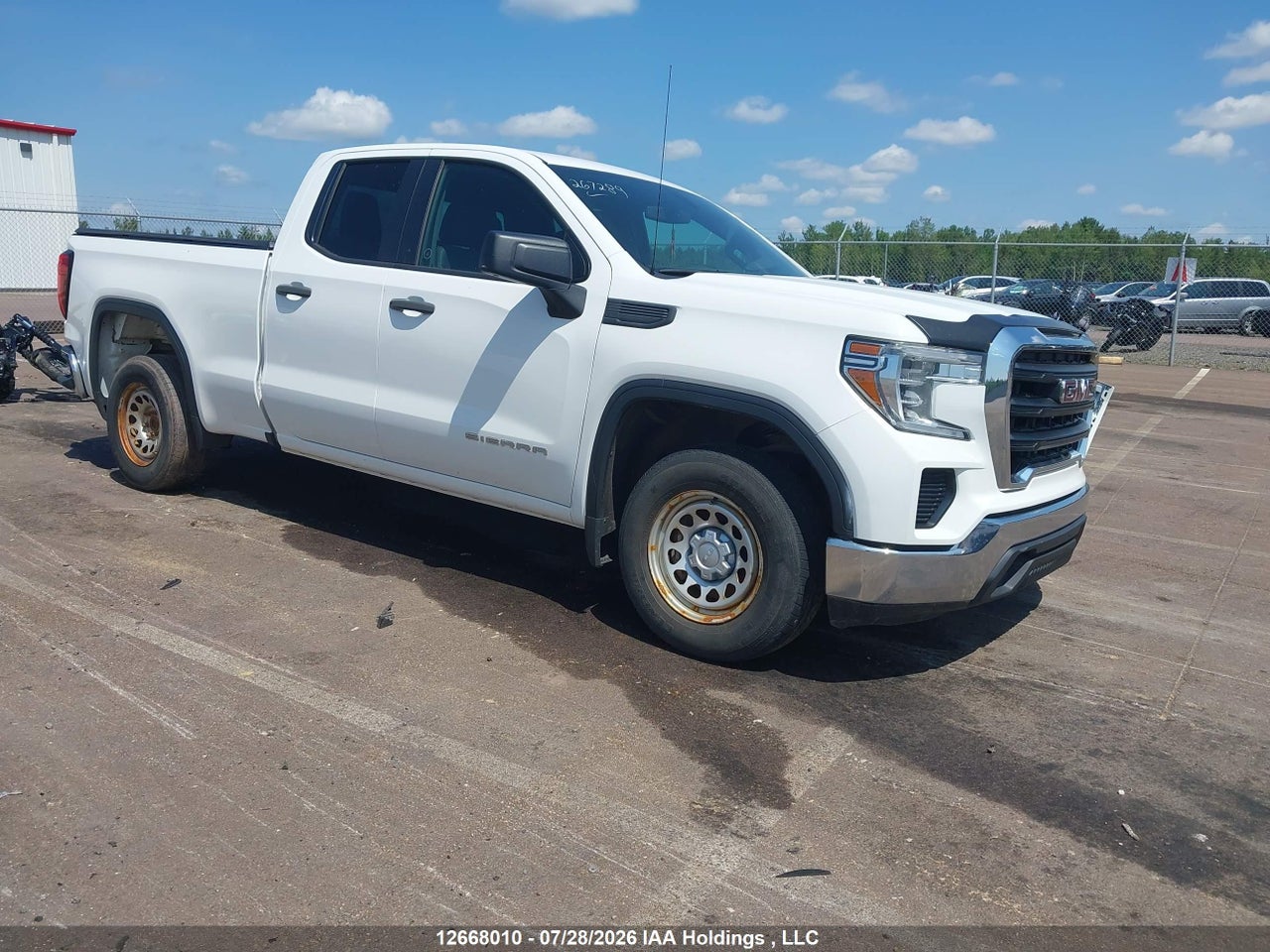 1GTR8AEH6LZ267289 · 2020 GMC SIERRA 1500