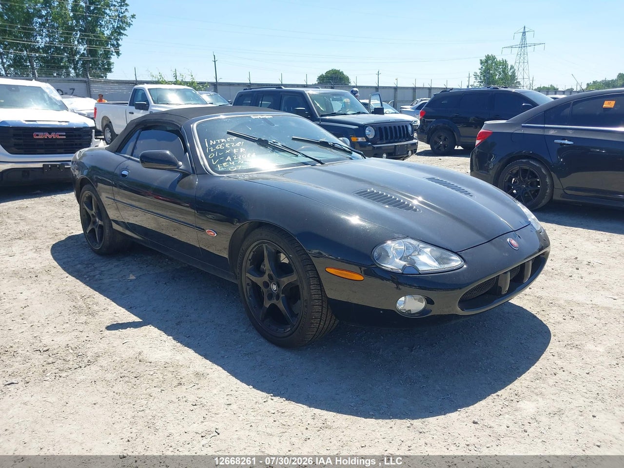 2001 JAGUAR XKR