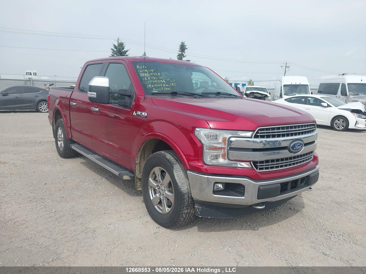 1FTEW1EG2JKF84844 · 2018 FORD F150 SUPERCREW