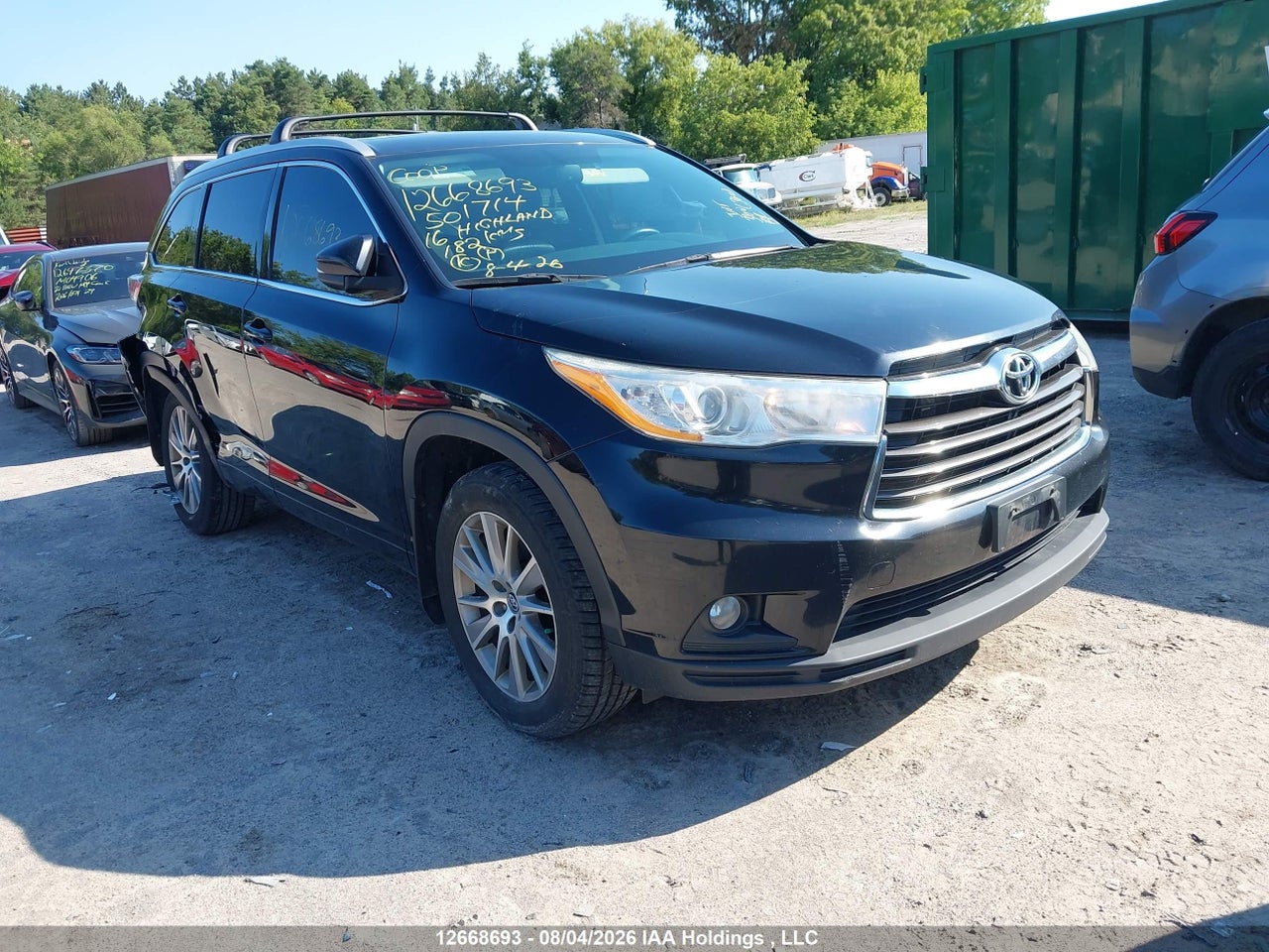 5TDJKRFH1GS501714 · 2016 TOYOTA highlander xle · 1/12
