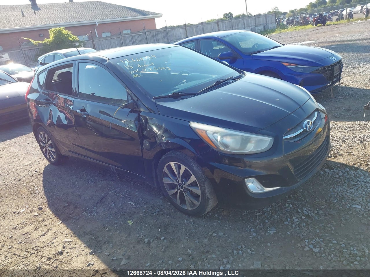 KMHCT5AE7FU225993 · 2015 HYUNDAI ACCENT GS