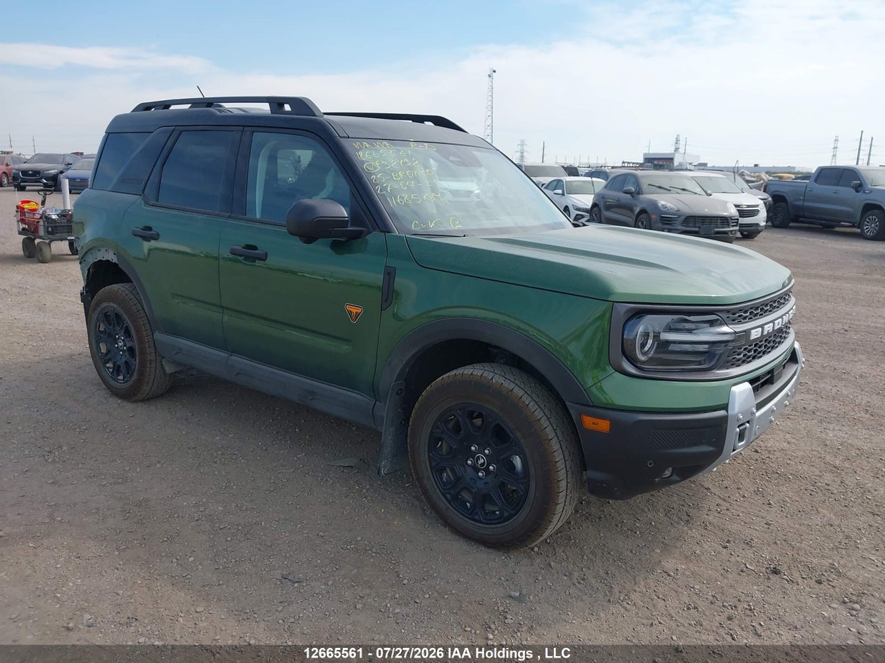 3FMCR9DA2SRF32438 · 2025 FORD BRONCO SPORT BADLANDS