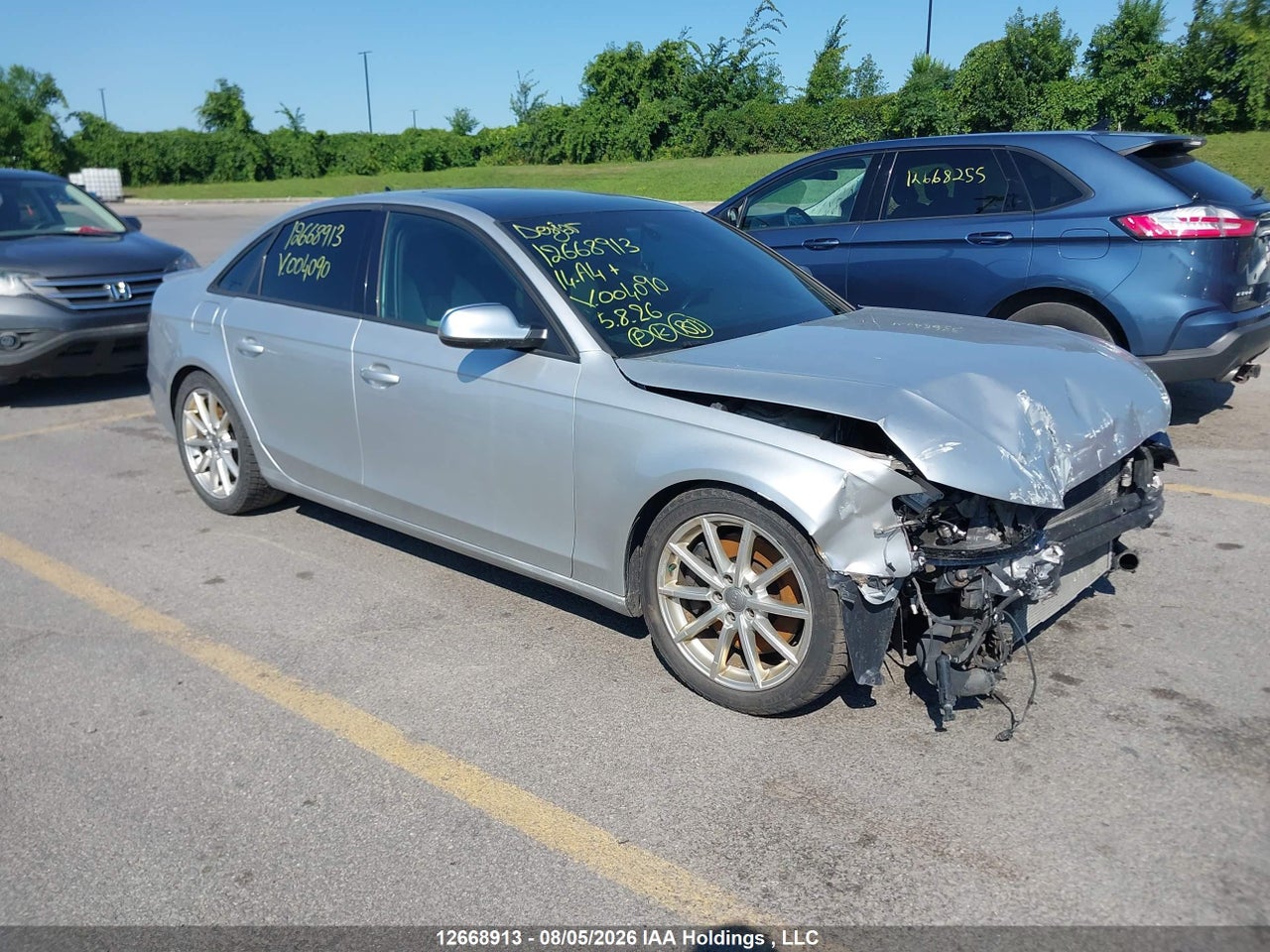 WAUFFCFL8EN004090 · 2014 AUDI A4 PREMIUM PLUS · 1/12