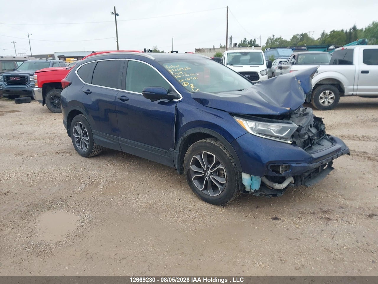 2HKRW2H8XLH226582 · 2020 HONDA CR-V EXL