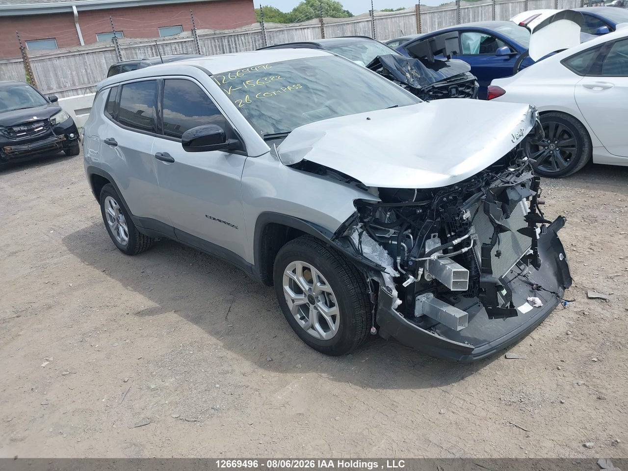 3C4NJDAN5TT156322 · 2026 JEEP COMPASS SPORT