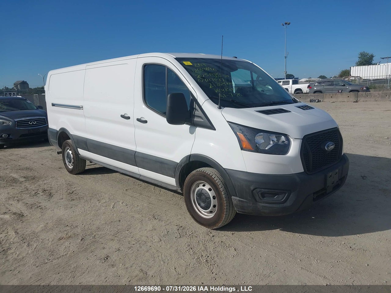 1FTBR1Y86SKB17037 · 2025 FORD transit t-250