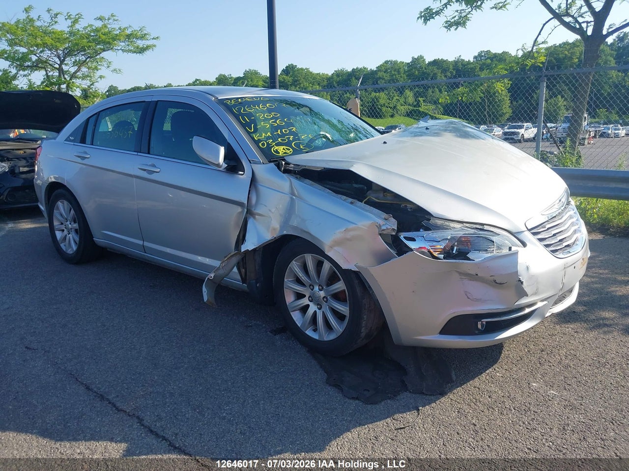 1C3BC1FB5BN556457 · 2011 CHRYSLER 200 TOURING