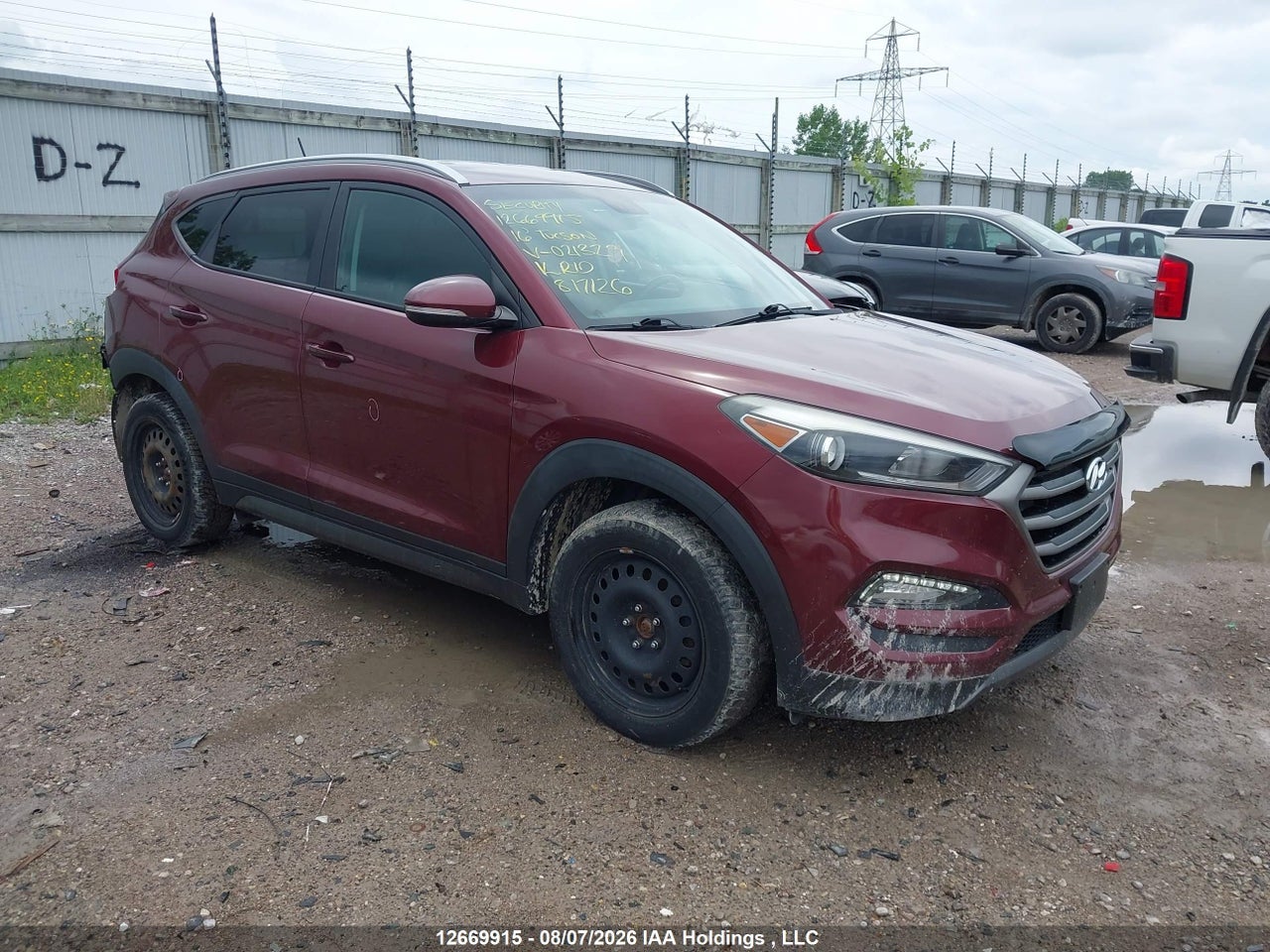 KM8J3CA22GU021329 · 2016 HYUNDAI TUCSON PREMIUM 1.6