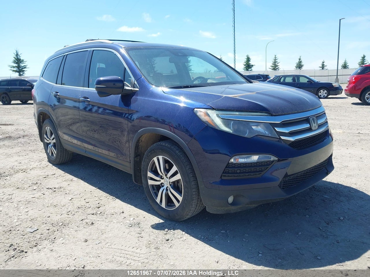 2017 HONDA PILOT EX-L NAVI