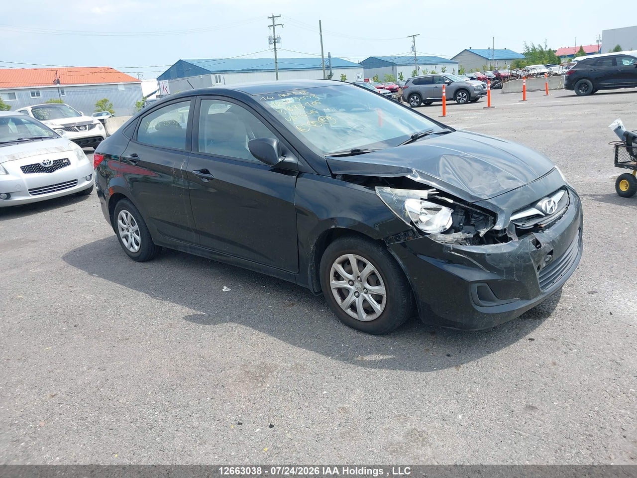 KMHCT4AEXEU673105 · 2014 HYUNDAI ACCENT GL