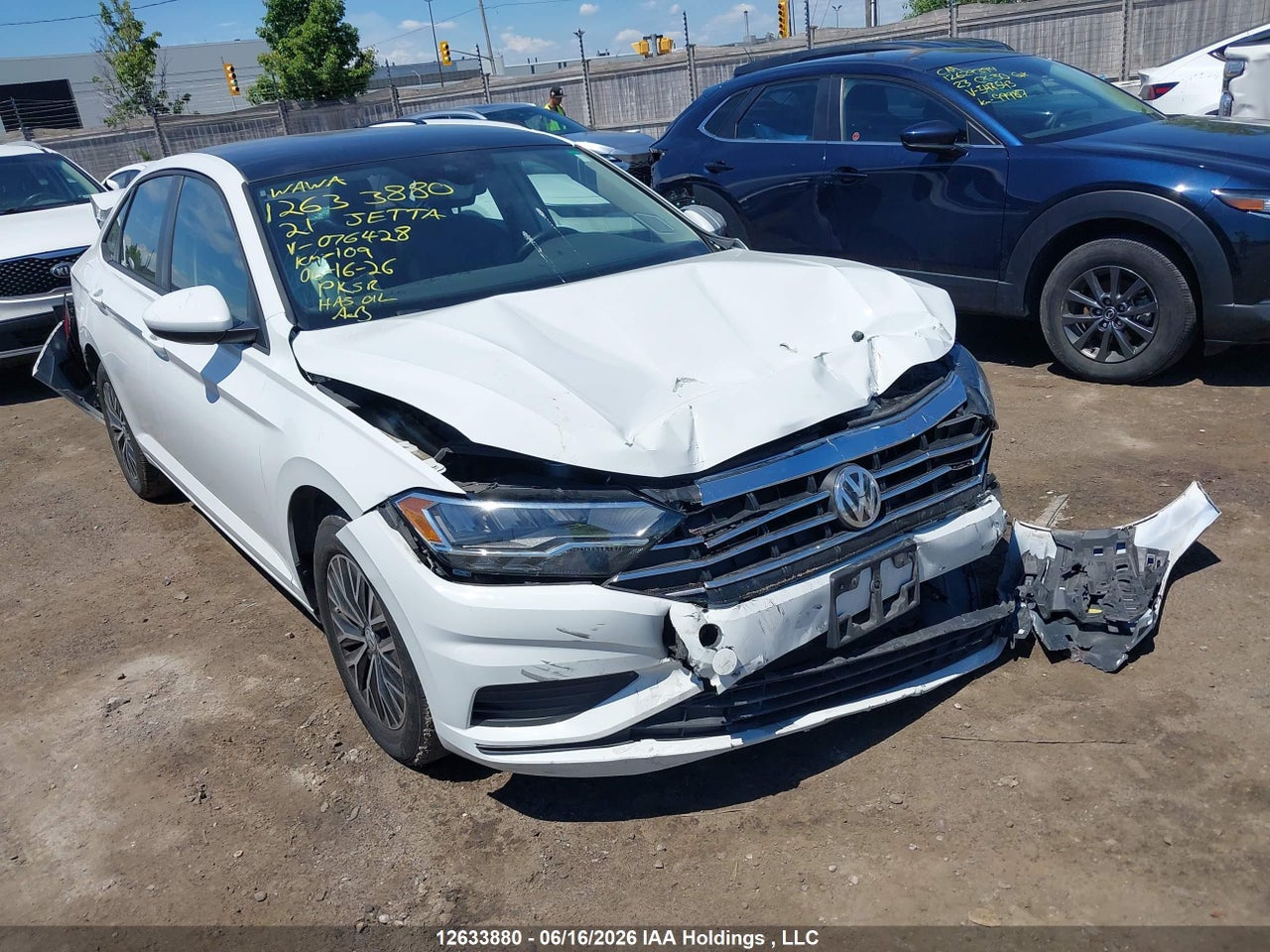 3VWE57BU9MM076428 · 2021 VOLKSWAGEN Jetta Highline