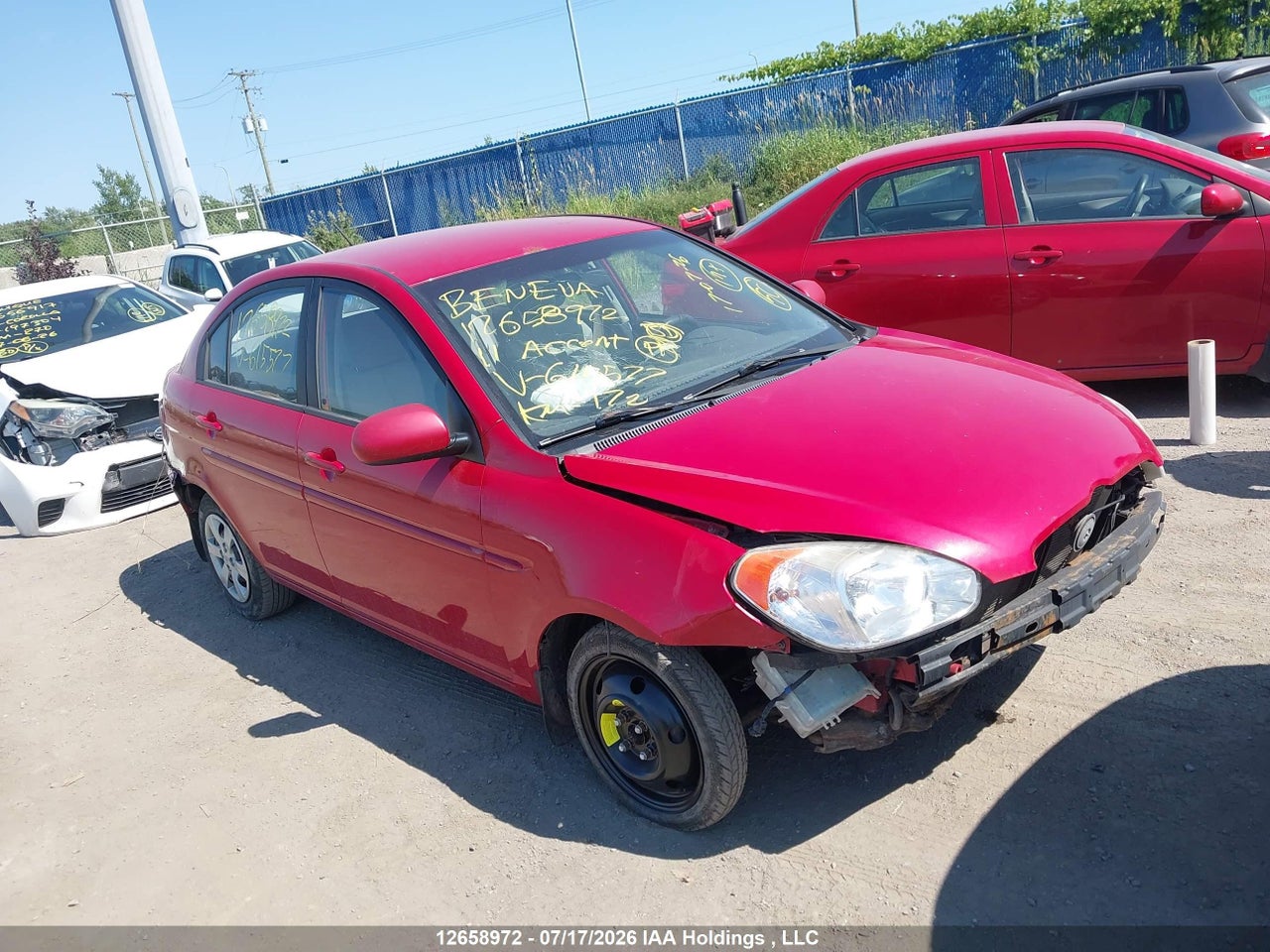KMHCN4BCXBU615577 · 2011 HYUNDAI ACCENT GL