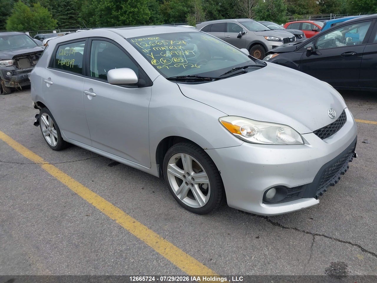 2T1KU4EE3BC629849 · 2011 TOYOTA MATRIX