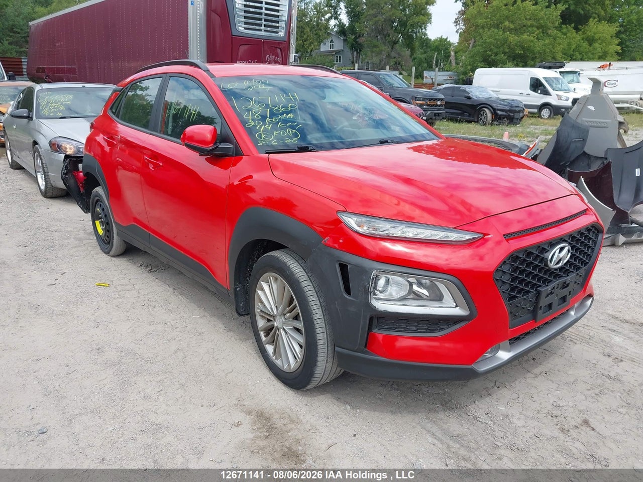 KM8K22AA7LU487860 · 2020 HYUNDAI KONA SEL