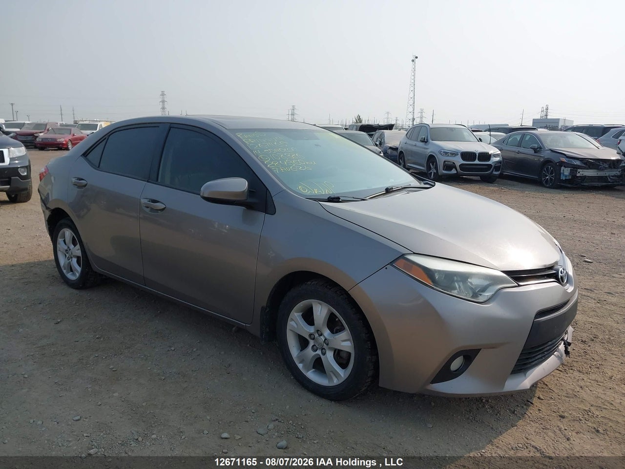 2T1BURHE7EC108386 · 2014 TOYOTA COROLLA LE · 1/12