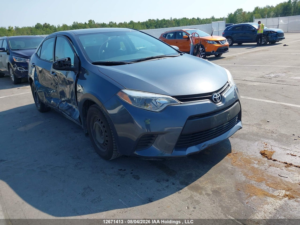 2T1BURHE6EC166960 · 2014 TOYOTA COROLLA LE · 1/12