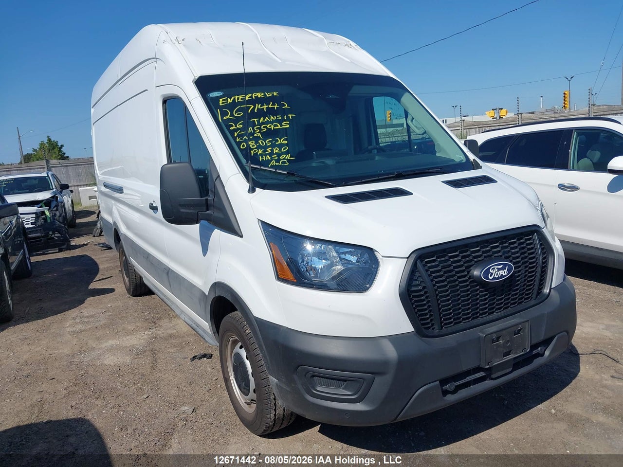 1FTBR3X80TKA55925 · 2026 FORD transit t-250