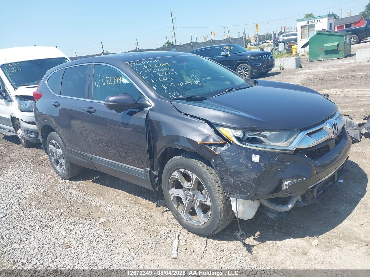 2HKRW2H59KH128695 · 2019 HONDA CR-V EX