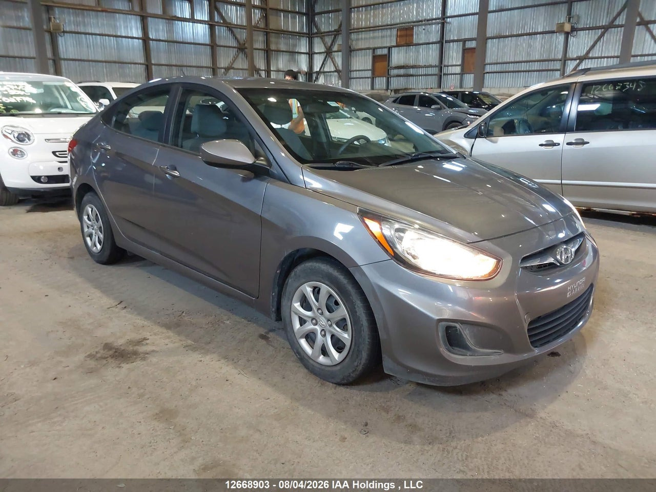 KMHCT4AE8EU750313 · 2014 HYUNDAI ACCENT GL