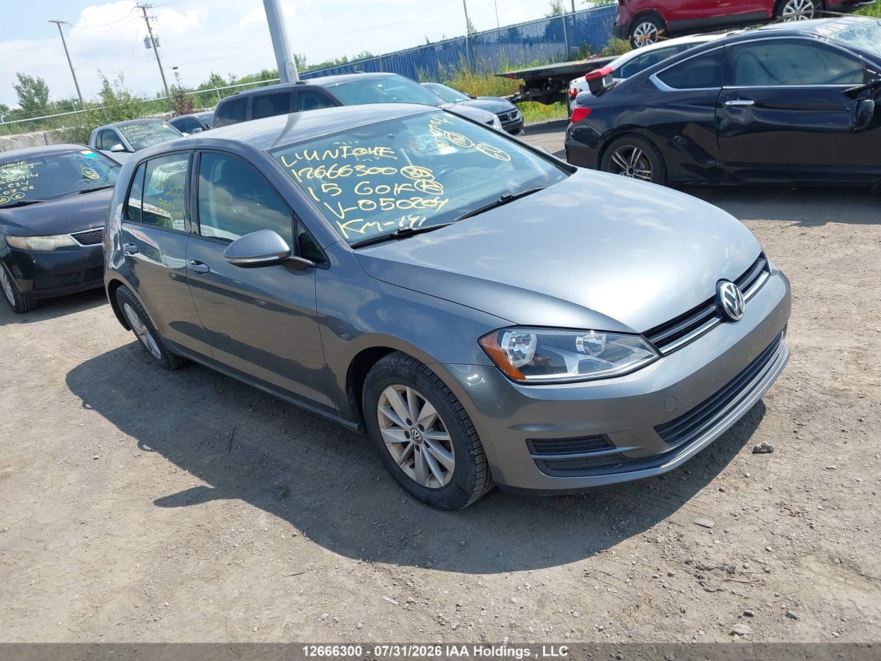 3VW217AU7FM050204 · 2015 VOLKSWAGEN GOLF 1.8 TSI COMFORTLINE/1.8 TSI HIGHLINE/1.8 TSI TRENDLINE · 1/12