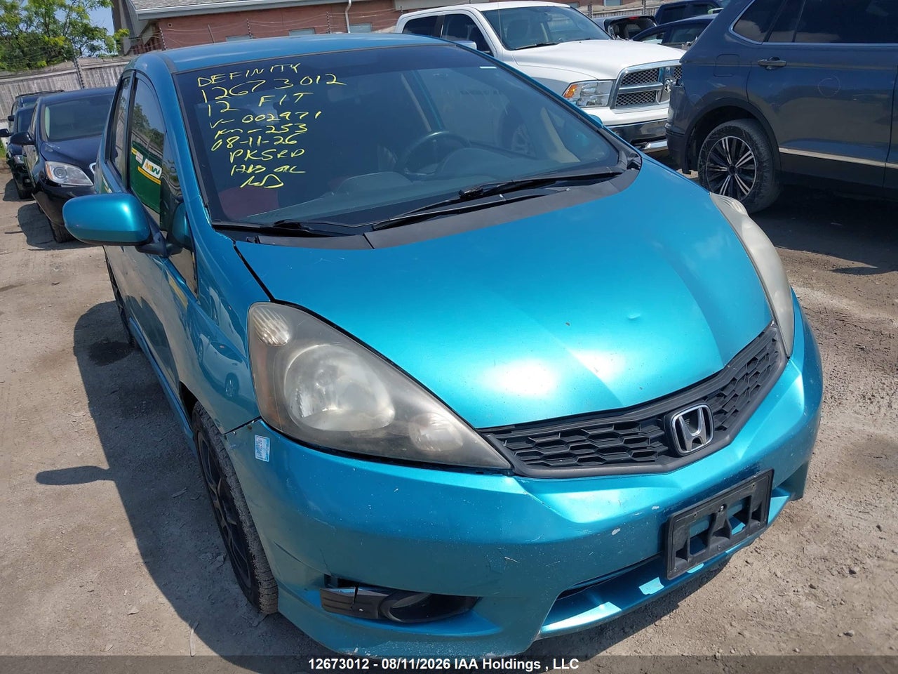 LUCGE8H73C3002971 · 2012 HONDA FIT SPORT · 1/12