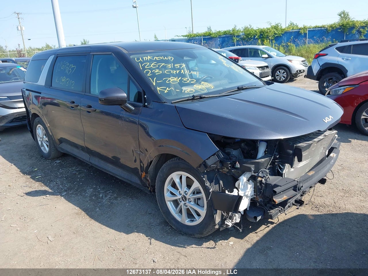 KNDNB5H37P6284312 · 2023 KIA CARNIVAL LX/LX+