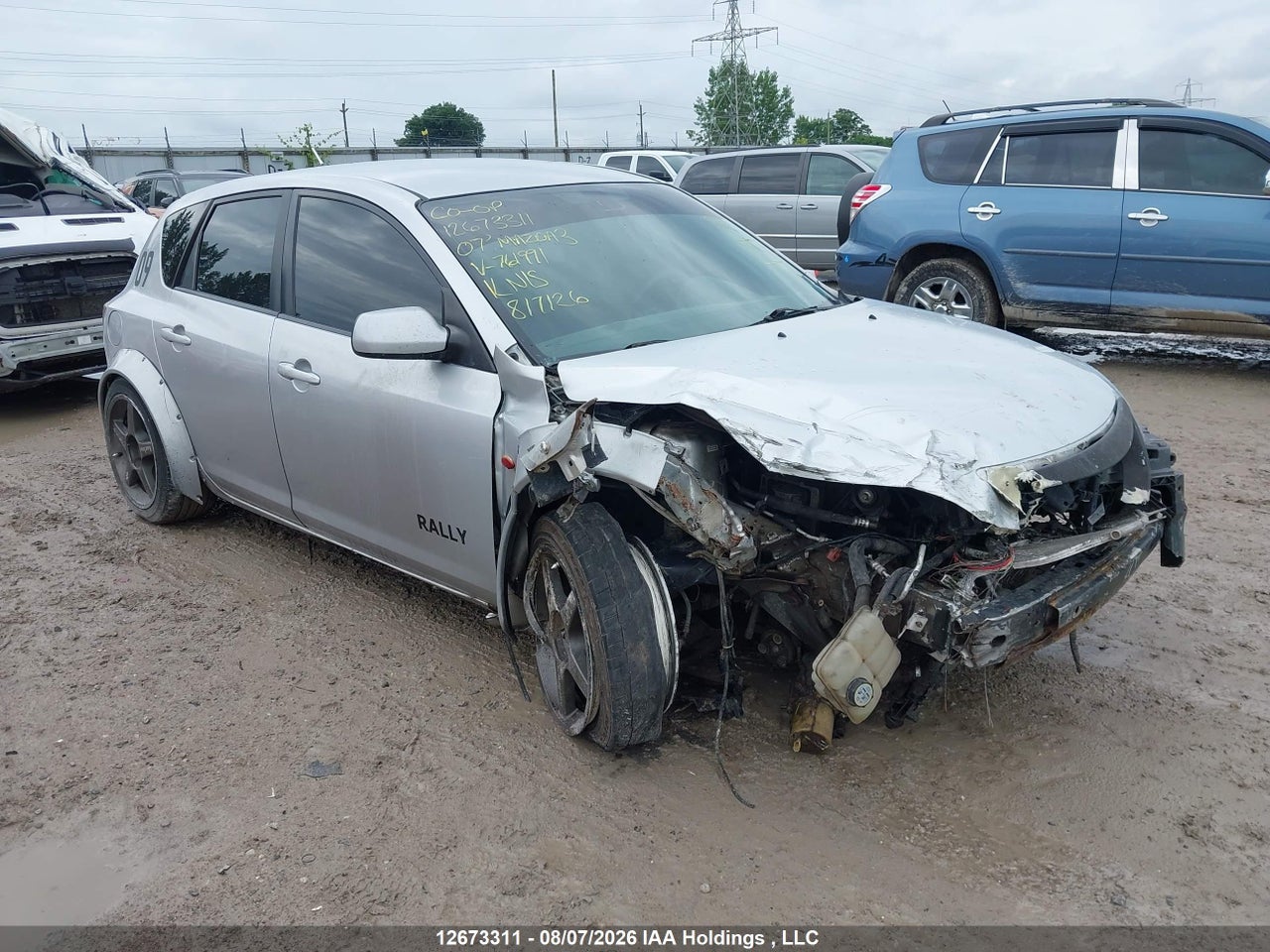 JM1BK343371761991 · 2007 MAZDA 3 HATCHBACK