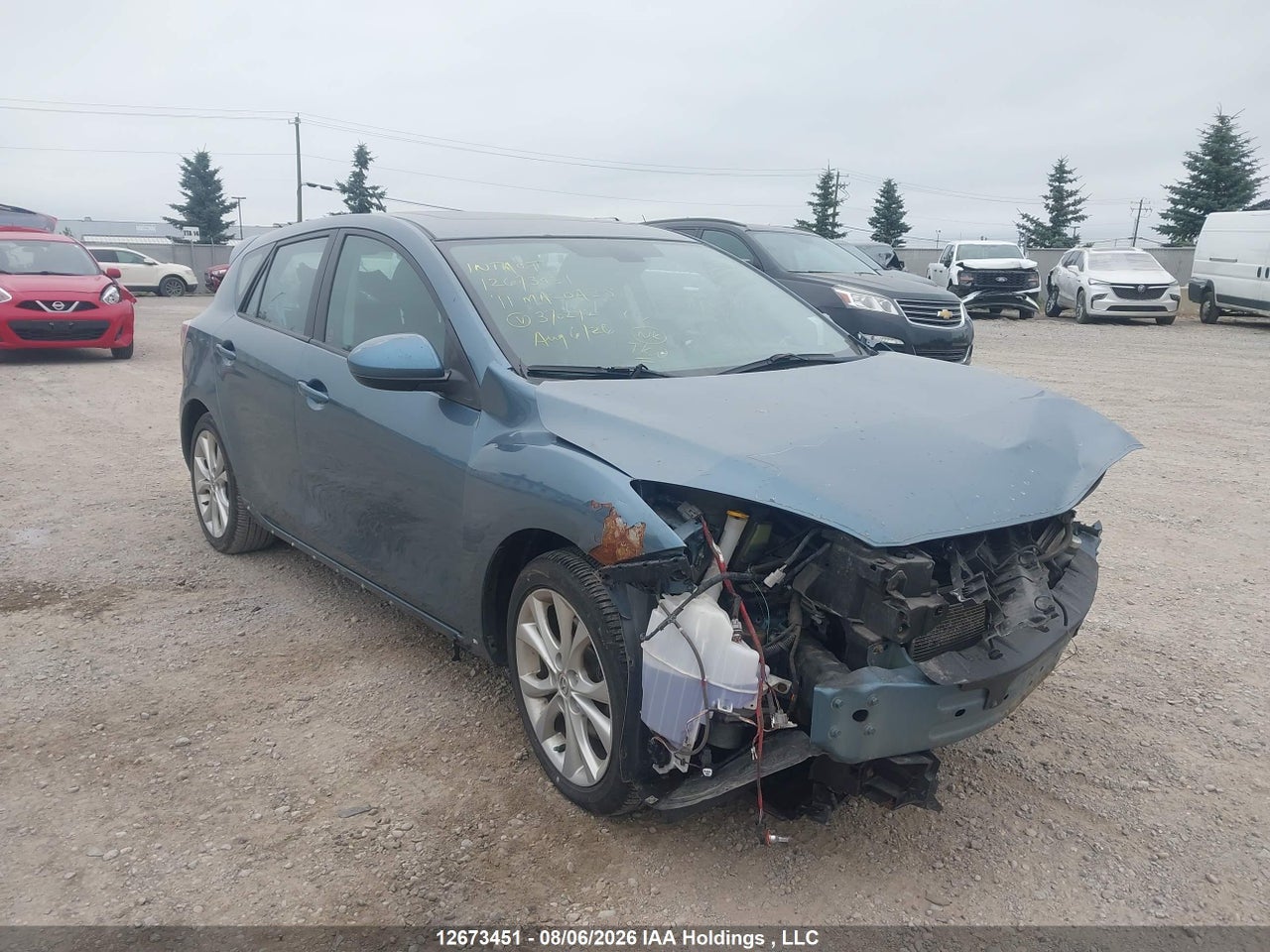 JM1BL1M55B1370272 · 2011 MAZDA 3 S