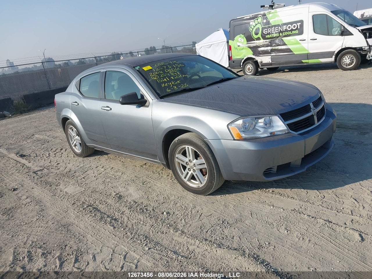 1B3LC56K88N254341 · 2008 DODGE AVENGER SXT