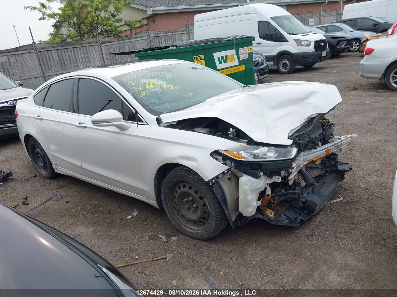 3FA6P0T99GR167490 · 2016 FORD FUSION SE