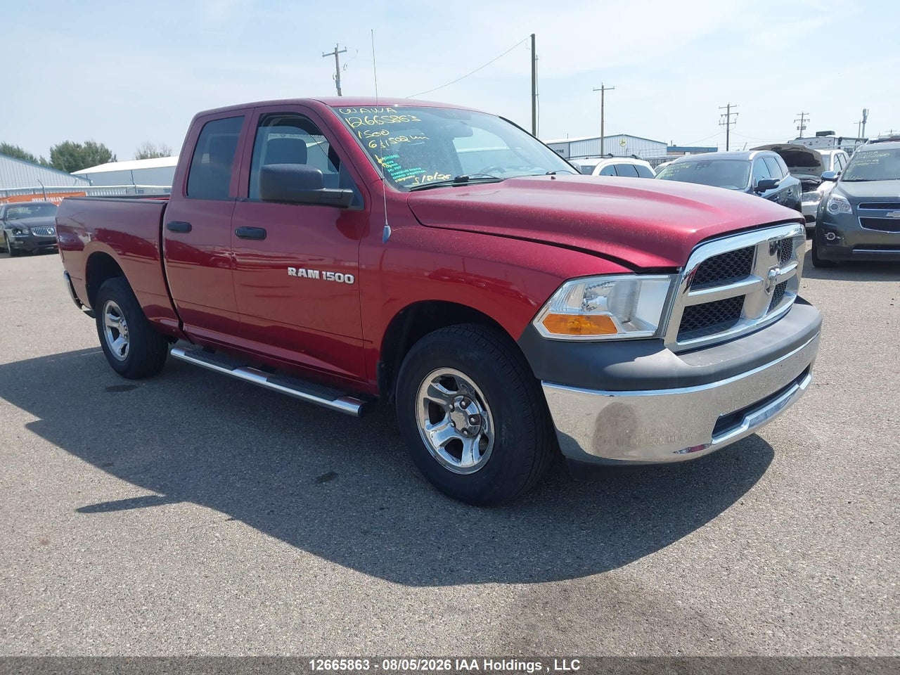 1D7RV1GP2BS651502 · 2011 RAM RAM 1500 ST · 1/12
