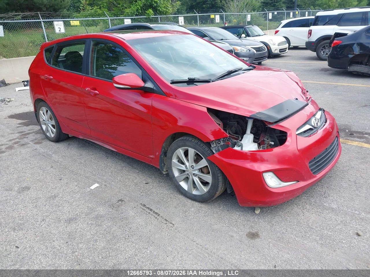 KMHCU5AE9EU191468 · 2014 HYUNDAI ACCENT GLS