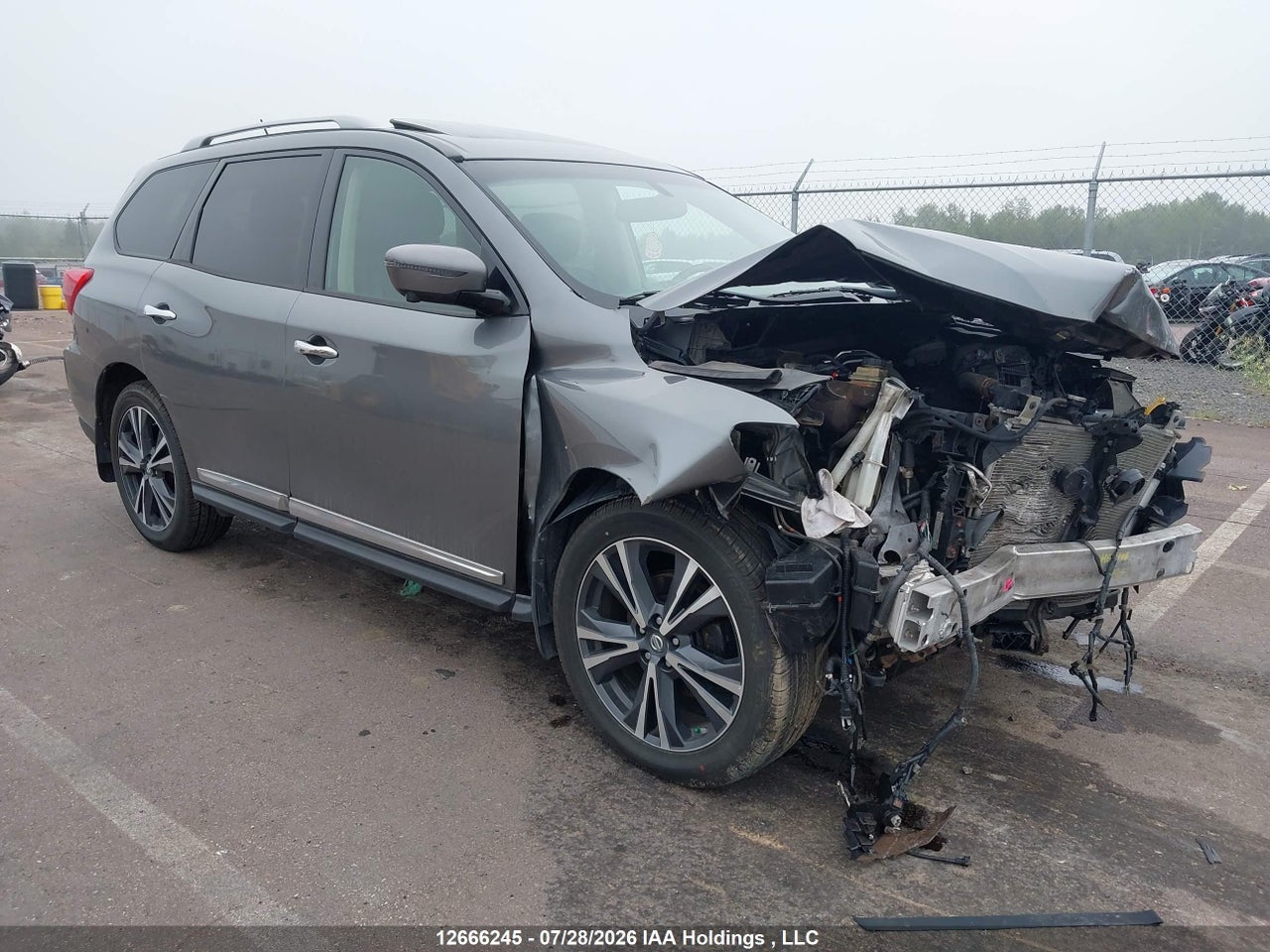 5N1DR2MM6JC608679 · 2018 NISSAN PATHFINDER MIDNIGHT EDITION/PLATINUM/S/SL PREMIUM/SV TECH · 1/12