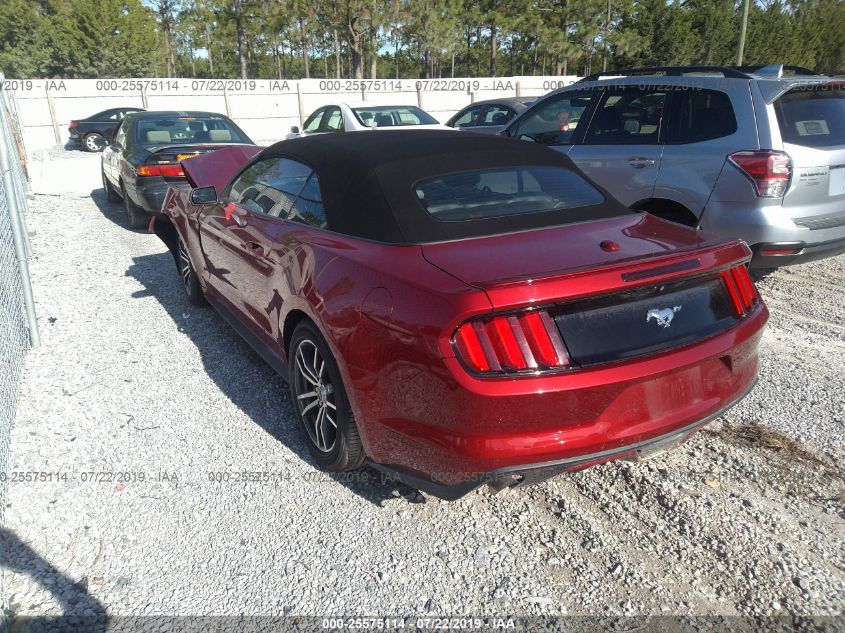 2016 FORD MUSTANG ECOBOOST PREMIUM 1FATP8UH8G5225860