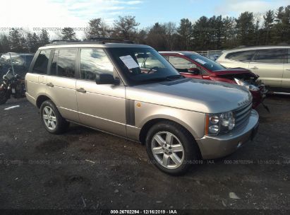Used Land Rover Range Rover Sport For Sale Salvage Auction