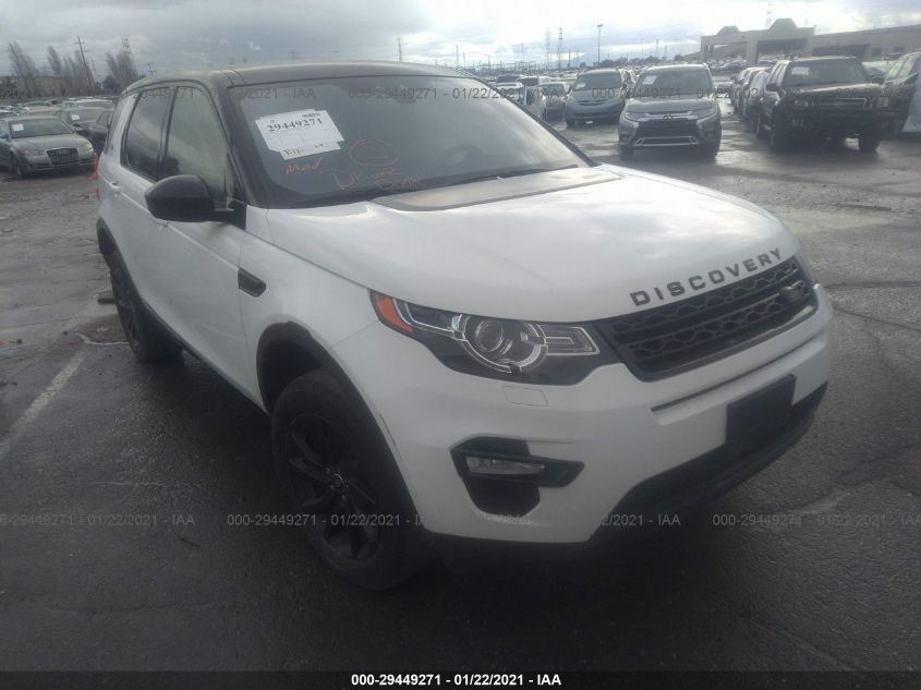 Lot #2424656413 2016 LAND ROVER DISCOVERY SPORT HSE salvage car