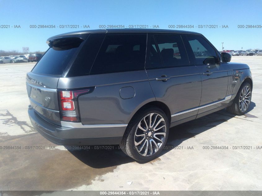 2014 LAND ROVER RANGE ROVER SUPERCHARGED SALGS2TF8EA156169