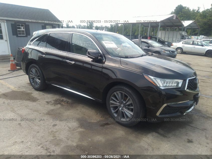 2017 ACURA MDX W/TECHNOLOGY PACKAGE 5FRYD4H53HB042835