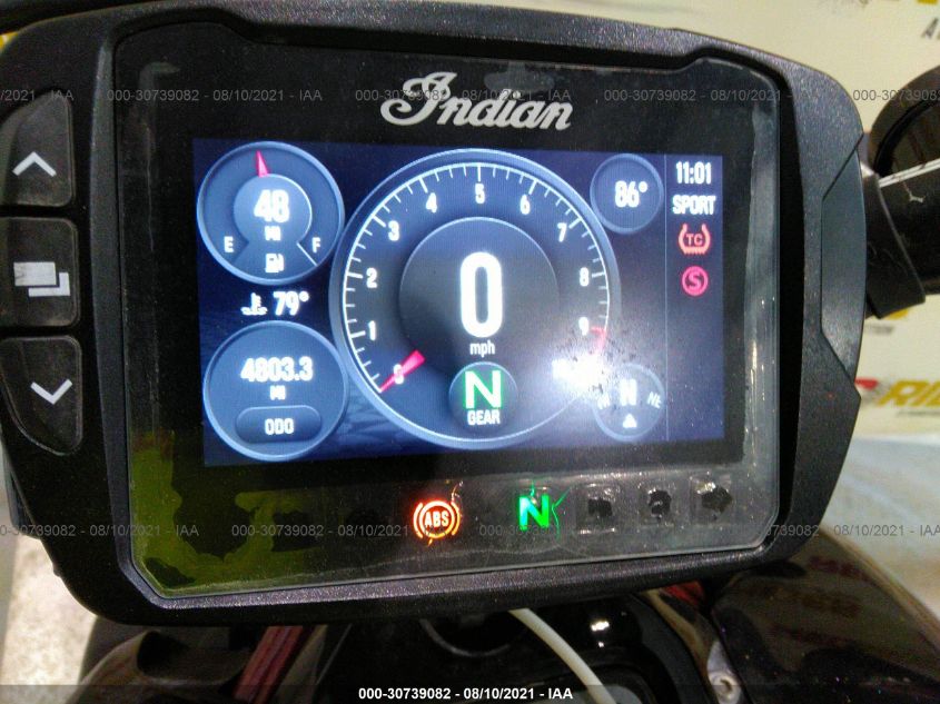 2019 INDIAN MOTORCYCLE CO. FTR 1200 S RACE REPLICA 56KRTS255K3157344
