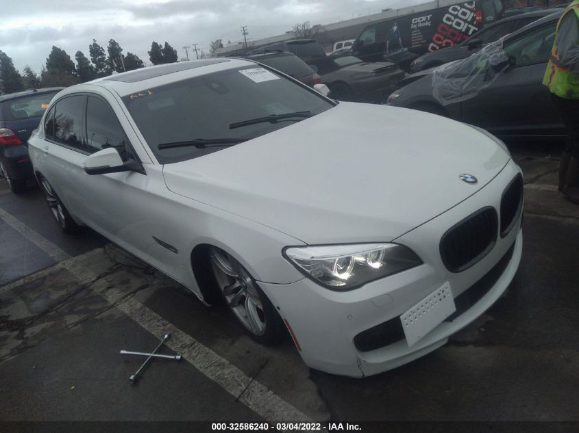 2014 BMW 7 SERIES 750LI WBAYE8C5XED135557