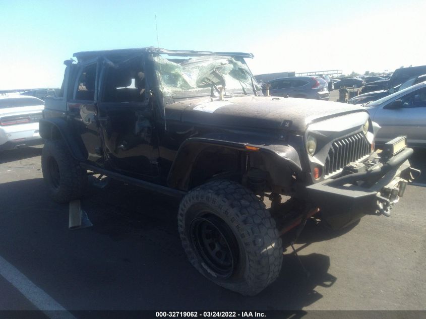 Lot #2481523361 2012 JEEP WRANGLER UNLIMITED SPORT salvage car