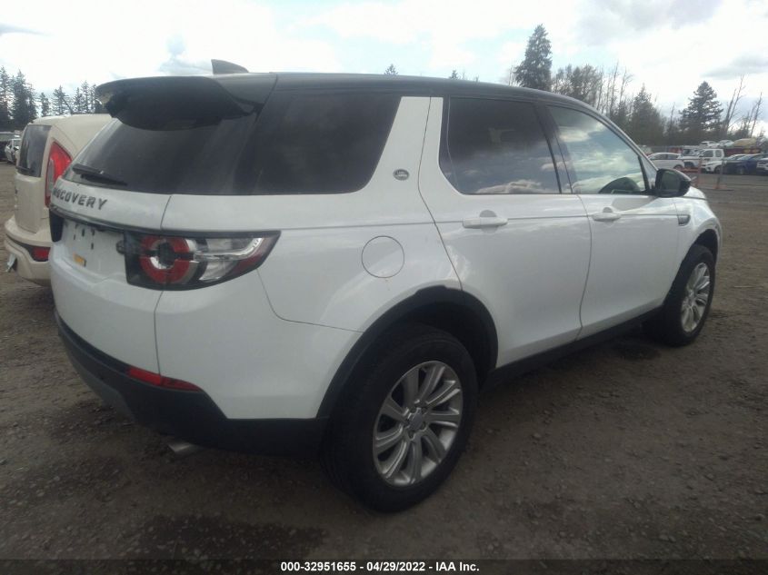 2018 LAND ROVER DISCOVERY SPORT SE SALCP2RX8JH768891