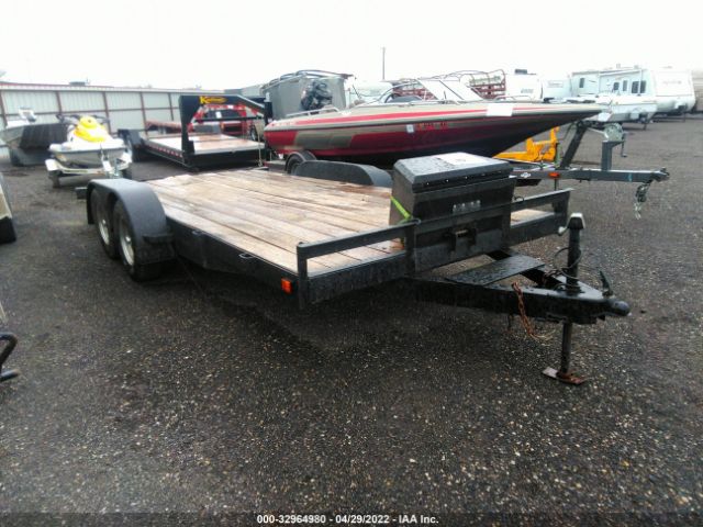 1991 S AND H TRAILER 8X18FT FLATB VIN: 11YUC2126MT000402